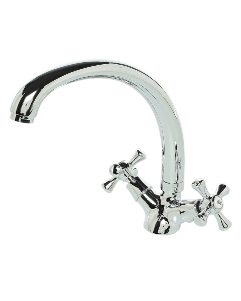 Смеситель для кухни двухвентильный Orange Classic Pro M72-002cr хром